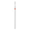 Nail Drill Bit Exo Flame Round 1.8 mm - Red