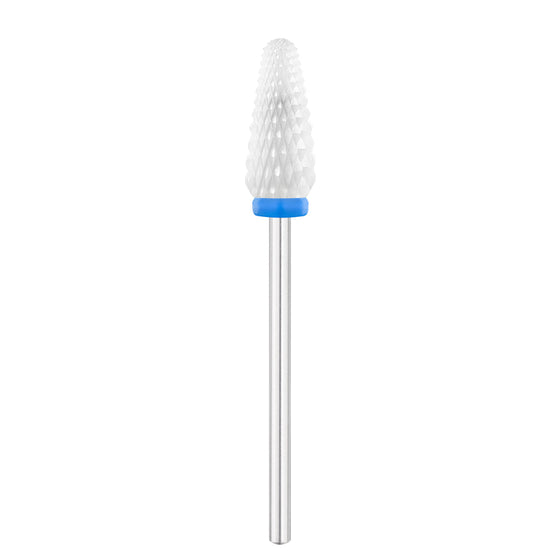 Nail Drill Bit Exo Cone, Round Top - Blue
