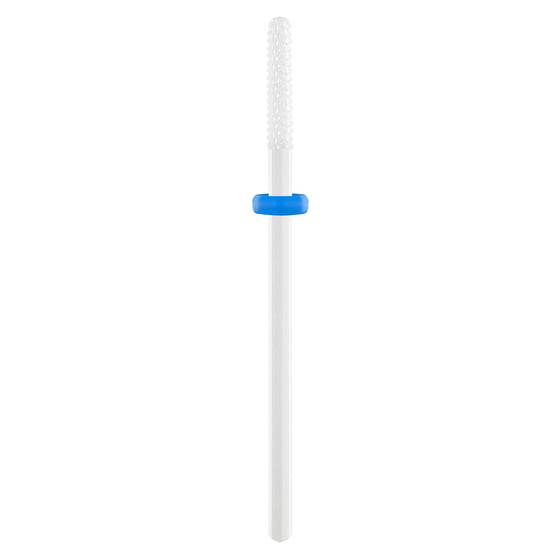 Nail Drill Bit Exo 428 Ceramic Rounded Cylinder - Blue