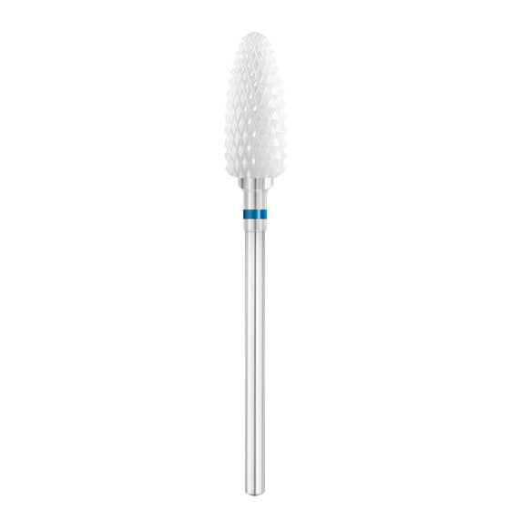 Nail Drill Bit Exo 230 Oval Round - Blue