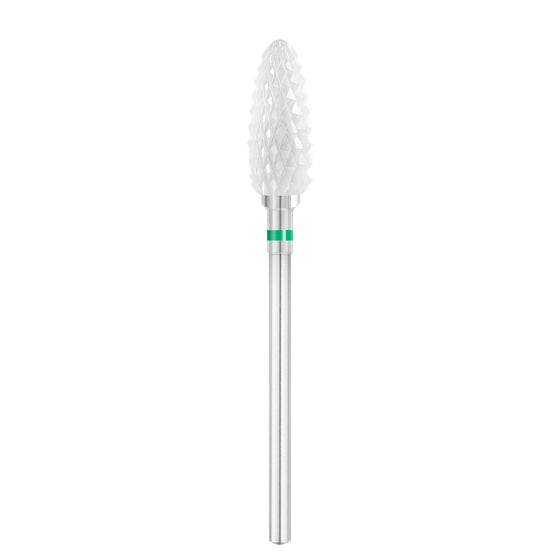 Nail Drill Bit Exo 230 Oval Round - Green