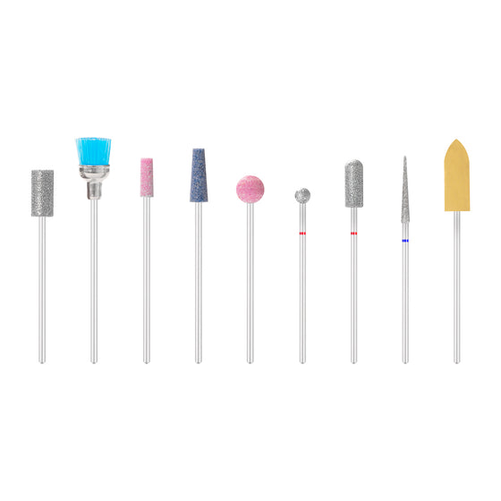 Nail Drill Bit Set Luspada Mix 9