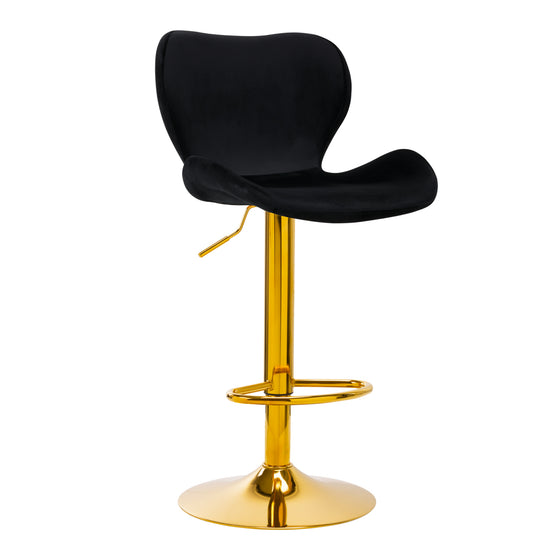 Bar Stool 4Rico QS-B15 - Gold and Black