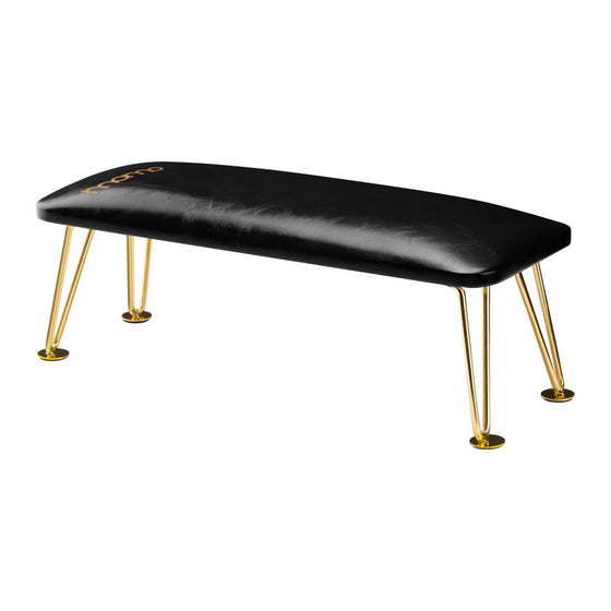 Manicure Armrest Momo 6-M - Gold and Black