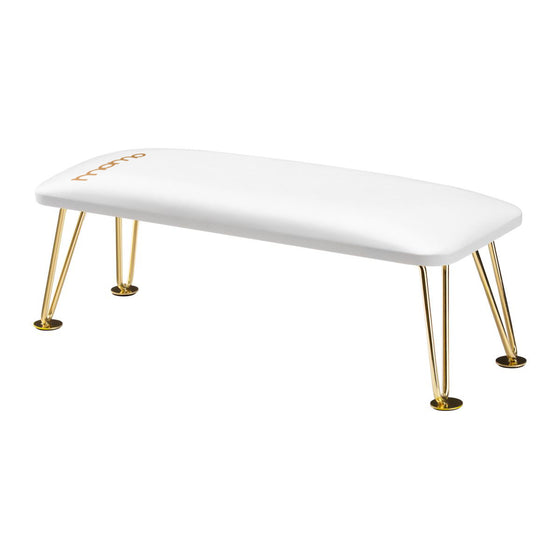 Manicure Armrest Momo 6-M - Gold and White