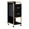 Salon Trolley Gabbiano Solo - Black