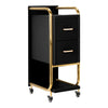 Salon Trolley Gabbiano Solo - Black