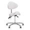 Saddle Stool Giovanni 1004 - White