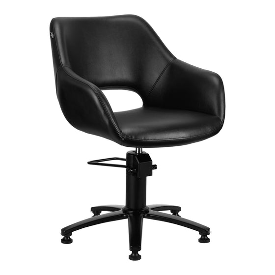 Hairdressing Chair Gabbiano Lima - Black