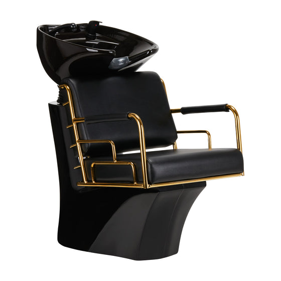 Backwash Unit Gabbiano Prato - Black and Gold