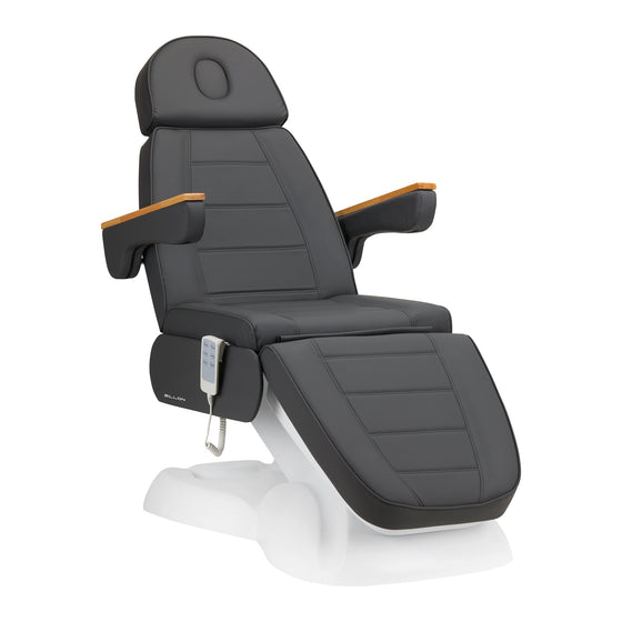 Electric Treatment Chair Lux 273B, 3 Motors - Grey-White