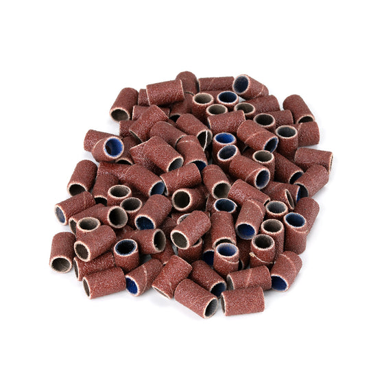 Exo Cylindrical Medium Sanding Caps #120, 100 Pack