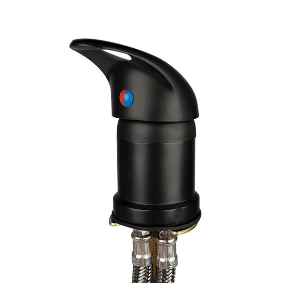 Backwash Unit Tap Gabbiano S04 - Black