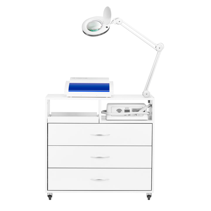 Professionele Pedicure Set Y-200 met Roltafel, Pedicuremotor, Loeplamp en UV-C Apparaat - afbeelding 3