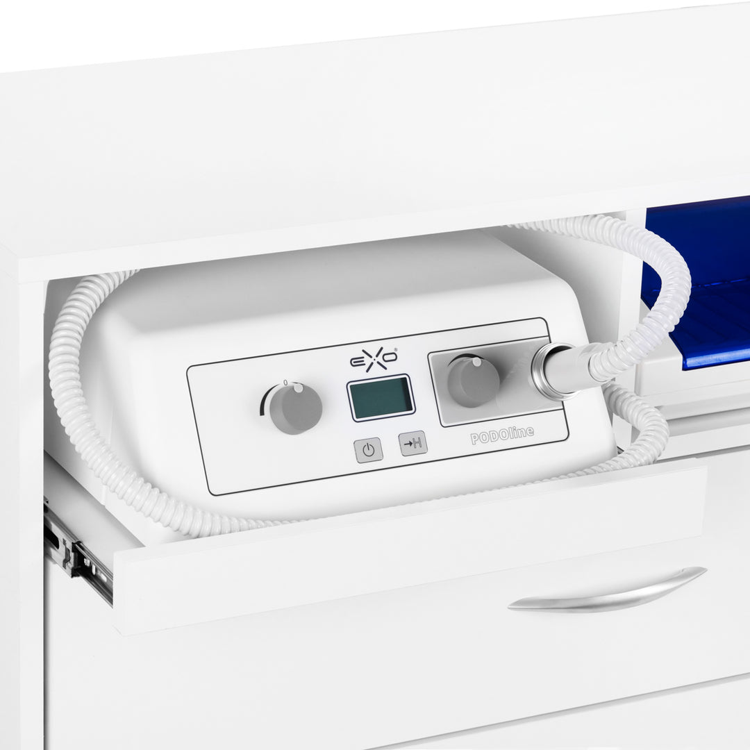 Professionele Pedicure Set Y-200 met Roltafel, Pedicuremotor, Loeplamp en UV-C Apparaat - afbeelding 4