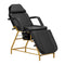Treatment Chair 557G with Trays - Gold and Black