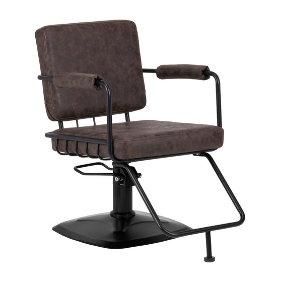 Hairdressing Chair Gabbiano Katania Loft - Dark Bronze
