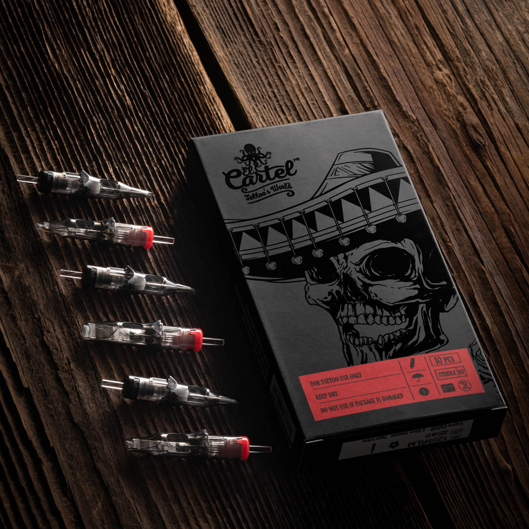 Tattoo Naalden Cartridge Round Shader 14RS 0.30 mm El Cartel V2 10 st - afbeelding 5
