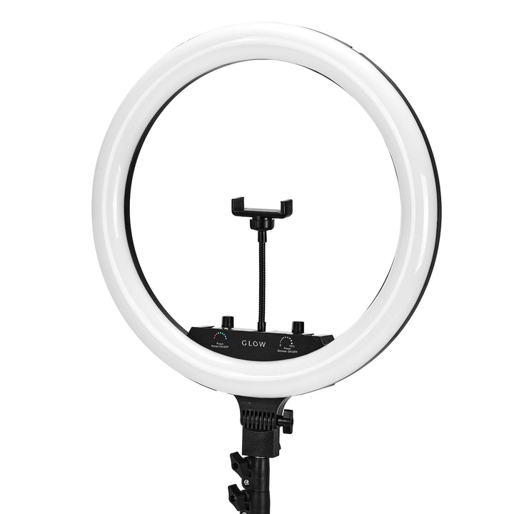 Ringlamp met Statief Glow 18" 45W Zwart RGB - afbeelding 5