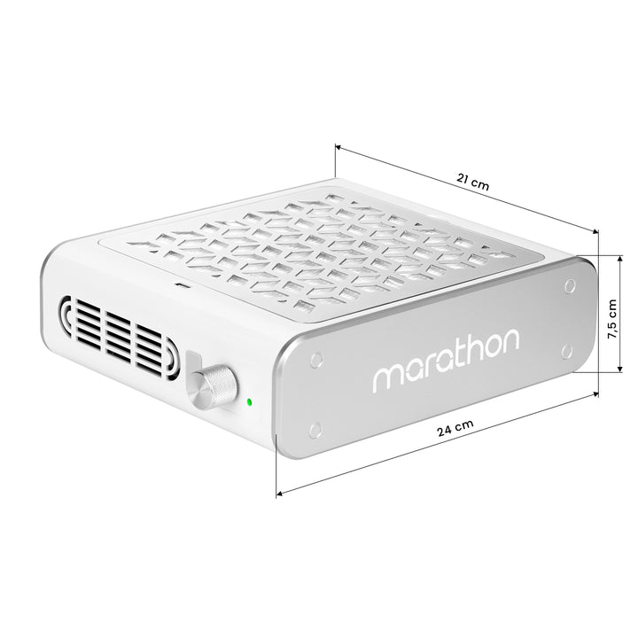 Saeyang Stofafzuiger voor Nagels Marathon Olimp 65W Wit - afbeelding 14