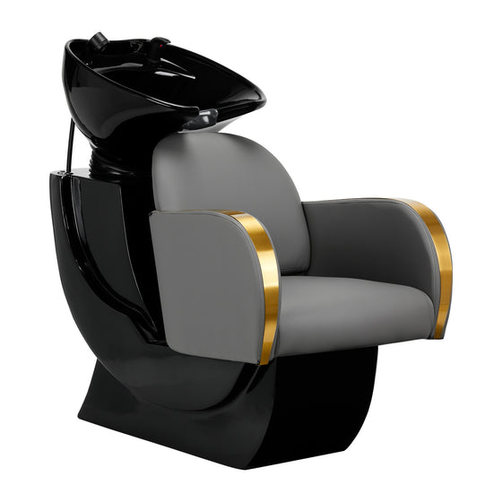 Backwash Unit Gabbiano Malaga - Gold and Grey