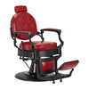 Barber Chair Gabbiano President - Red