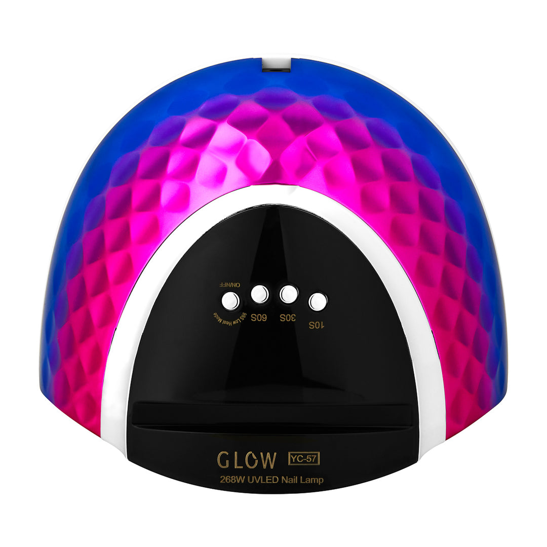 UV Lamp Nagels LED Glow YC57 268W Roze-Blauw - afbeelding 5