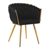 Salon Stool 4Rico QS-GW06G - Black