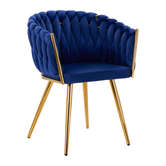 Salon Stool 4Rico QS-GW06G - Blue