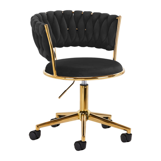 Salon Stool 4Rico QS-GW01G - Black