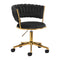 Salon Stool 4Rico QS-GW01G - Black