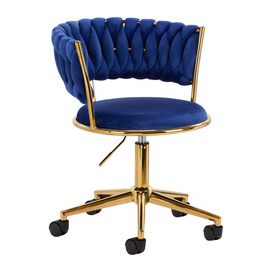 Salon Stool 4Rico QS-GW01G - Blue
