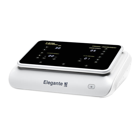Pressotherapy Device Elegante Platinum T8108, Infrared and EMS - White