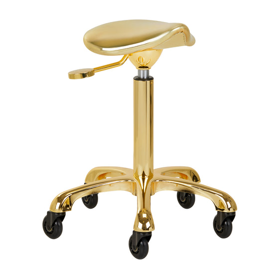 Saddle Stool Gabbiano Roll Speed - Gold