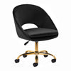 Salon Stool 4Rico QS-MF18G - Black