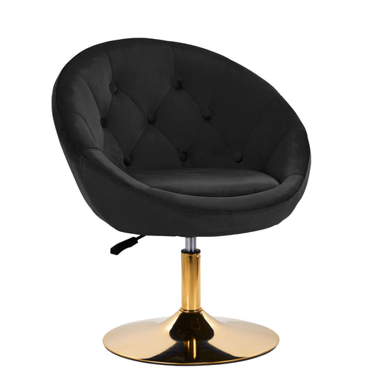Salon Stool 4Rico QS-BL12B - Black