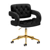 Salon Stool 4Rico QS-OF213G - Gold-Black