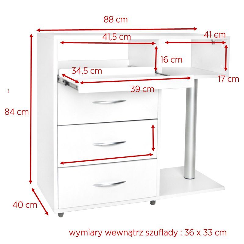 Professionele Pedicure Set Y-300 met Roltafel, Pedicuremotor, Loeplamp en UV-C Apparaat - afbeelding 11