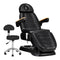 Electric Treatment Chair Sillon Lux 273B, 3 Motors with Stool - Black