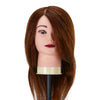 Hairdressing Head Gabbiano WZ1 Real Hair 30 cm - Brown