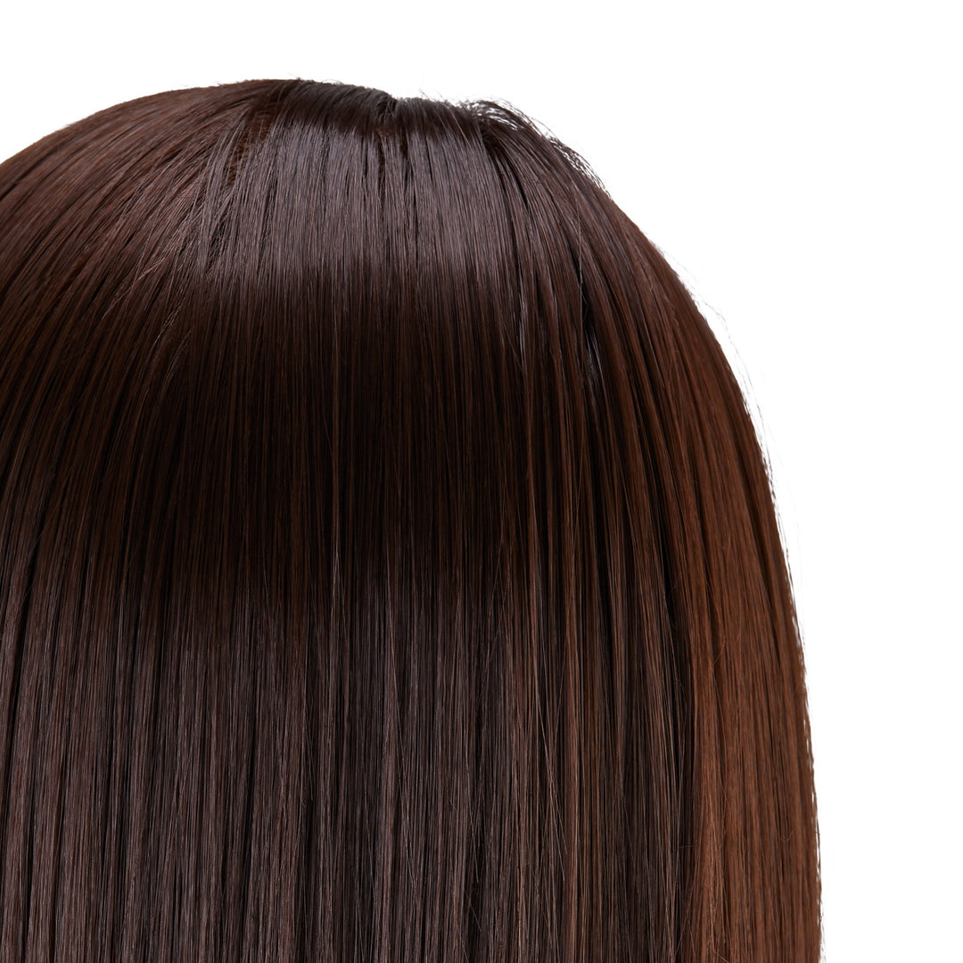 Kappershoofd Gabbiano WZ2 Synthetisch Haar 55 cm Bruin - afbeelding 5