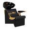Barber Backwash Unit Gabbiano Marcus - Black and Gold