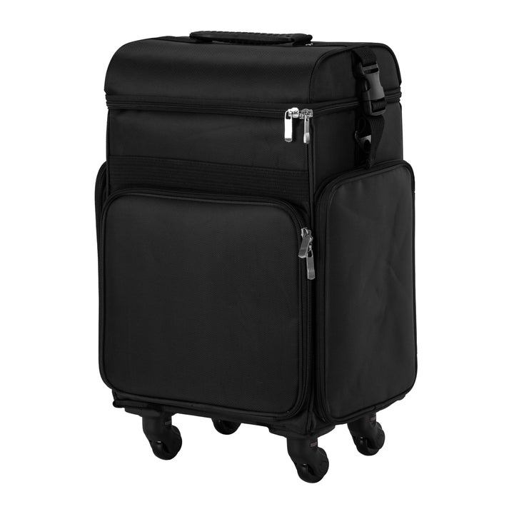Make-up Koffer Trolley Look 1328 Zwart