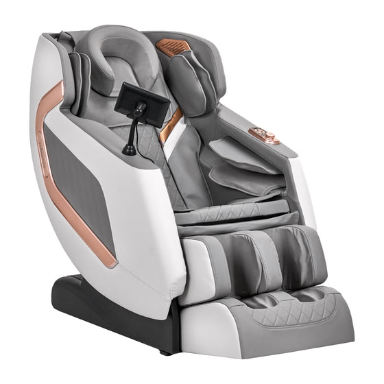 Electric Massage Chair Sakura 306 - White and Grey