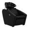 Backwash Unit Gabbiano Emma with Electric Leg Rest - Black