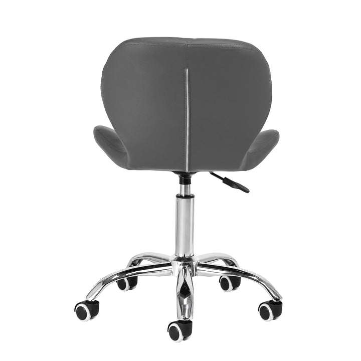 Salonstoel met Wielen Verstelbaar 4Rico QS-06 Grijs - afbeelding 4
