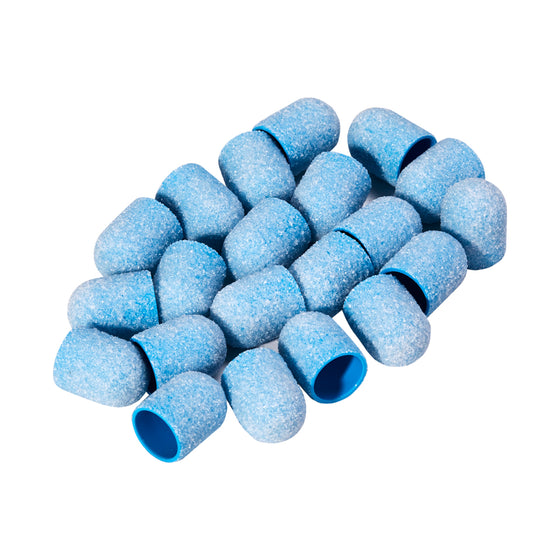 Sanding Caps Exo 13 mm Extra Coarse 60 - Blue