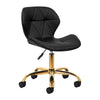 Salon Stool 4Rico QS-06 - Gold and Black