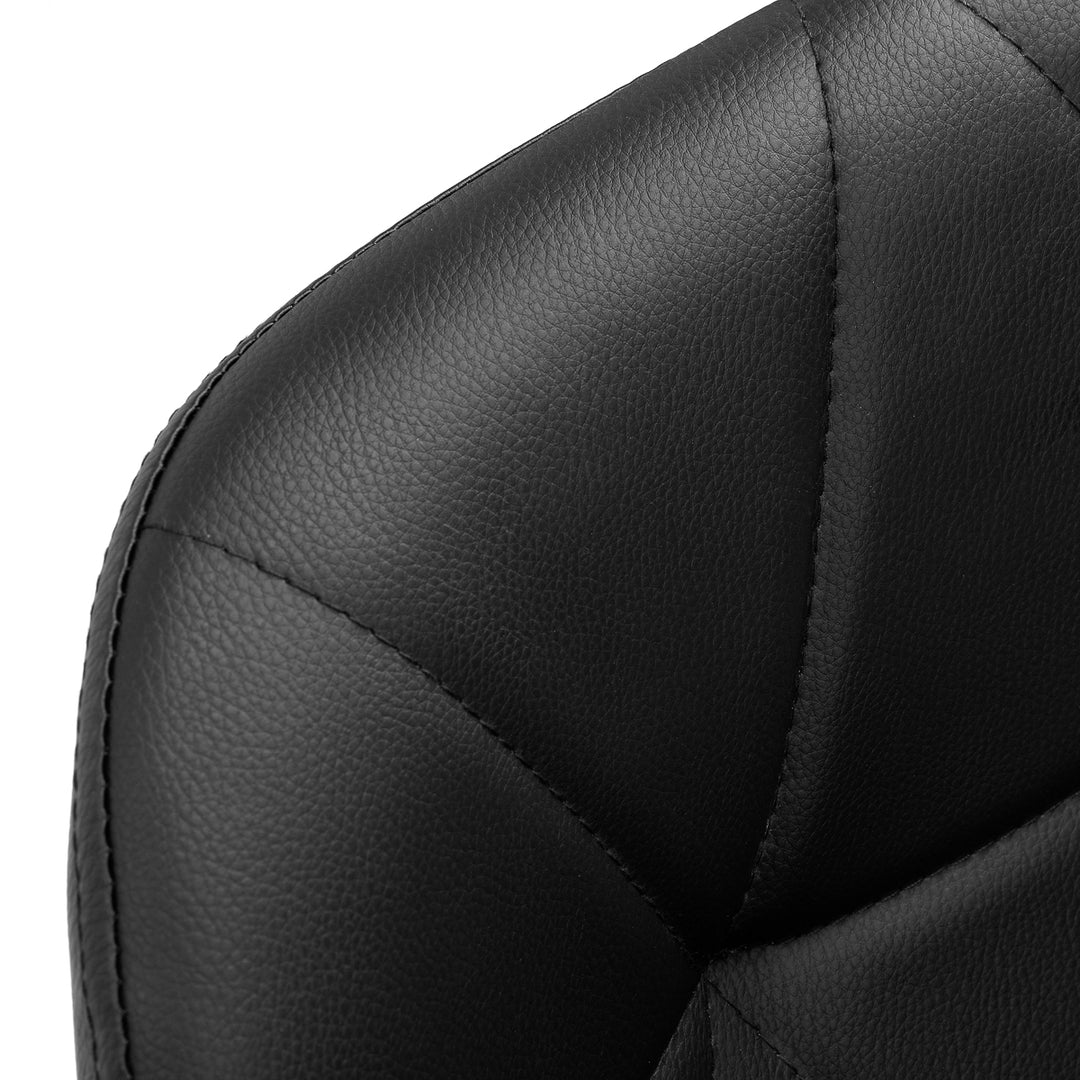Salonstoel met Wielen Verstelbaar 4Rico QS-06 Goud-Zwart - afbeelding 5