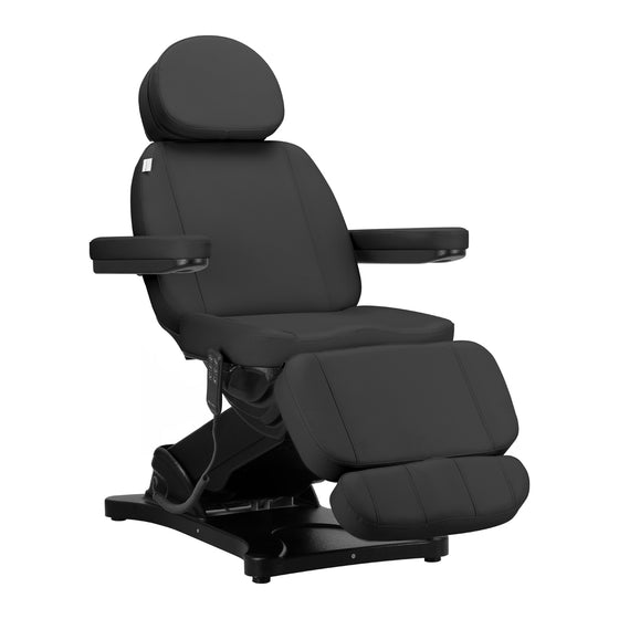 Electric Treatment Chair Sillon Classic, 3 Motors - Black